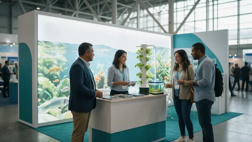 Stand en la Expo Comercial
